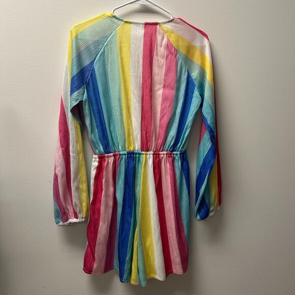 Multicolor Striped Romper - Picture 3 of 3